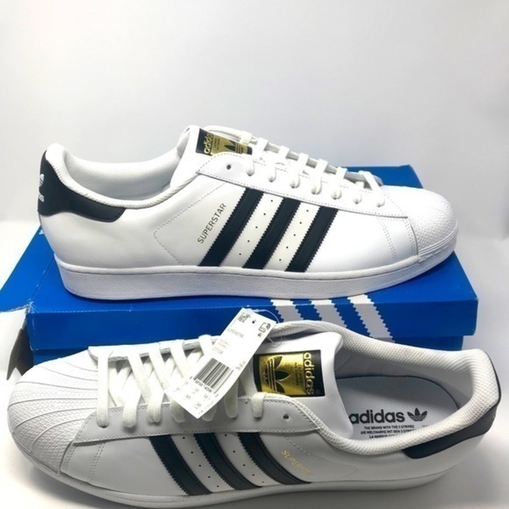 Adidas - NEW Men’s SuperStar Premium ‘White/Black’